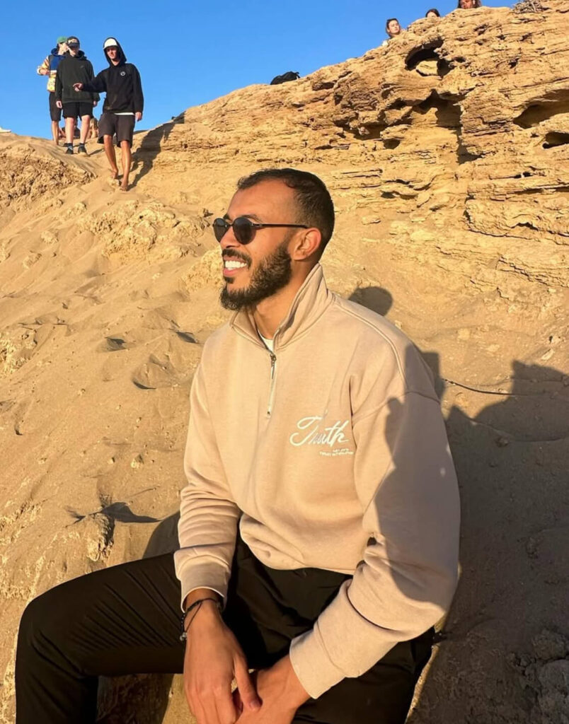 Anis Chity in Morocco before buying property