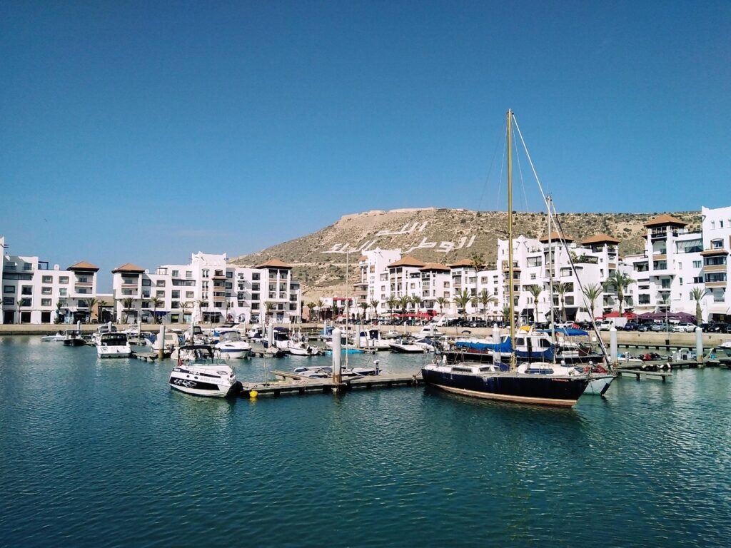 agadir, maroc, marina, wallpaper, ville, hd wallpaper, mer, bateaux, boat, sun, fonds d'écrans, ciel, bleu, blue, travel, voyage, morocco, africa, north africa, sea, beach, country, sky